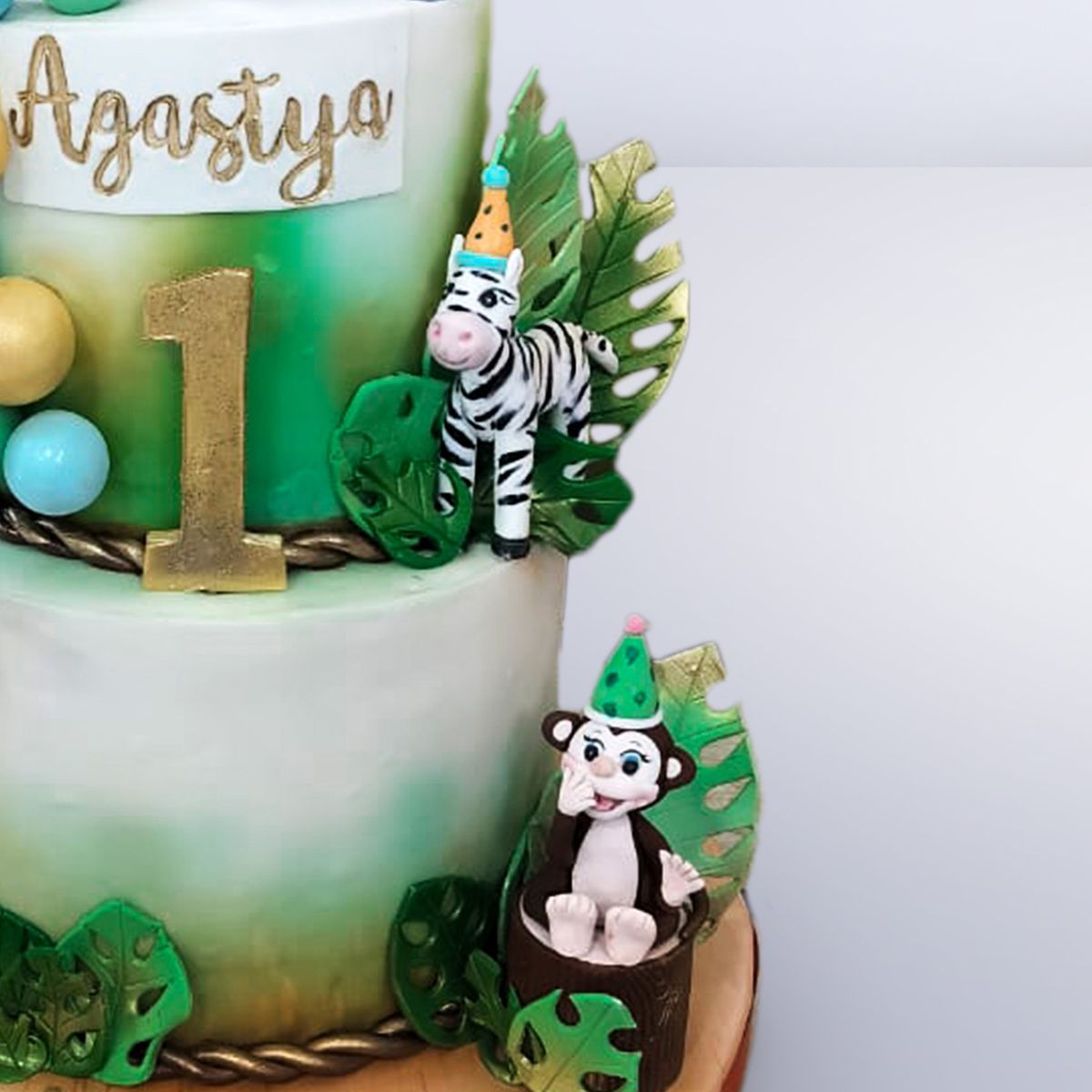 Jungle Theme Cake