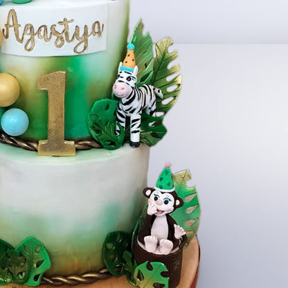 Jungle Theme Cake