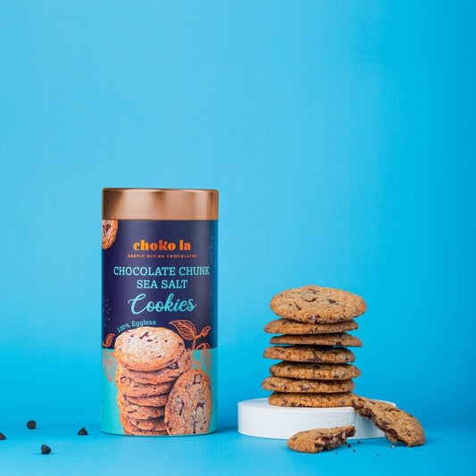 Chocolate Chunk Sea Salt Cookies