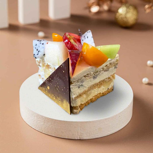 Eggless Fruit Pastry