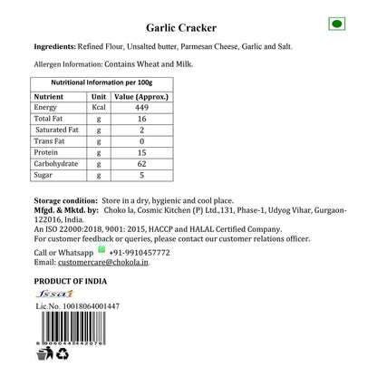 Garlic Crackers