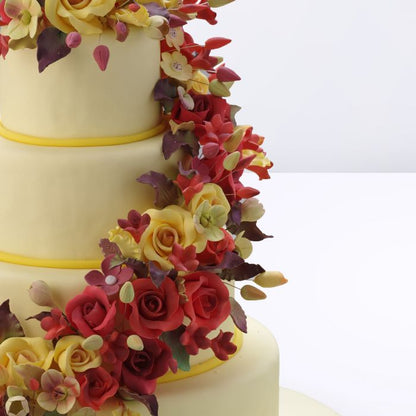 Rose Wedding Cake