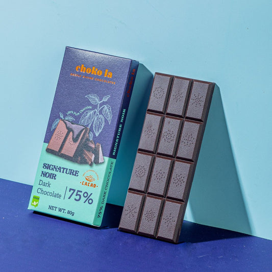 Signature Noir 75% Dark Chocolate Bar