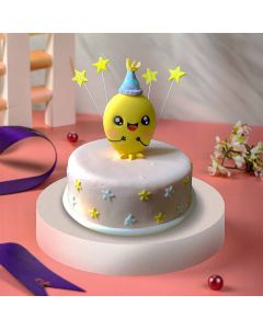 Chick Greeting Cake 