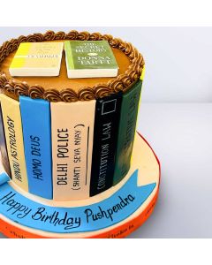 Bookworm’s Birthday Cake