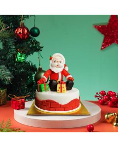 santa theme cakes
