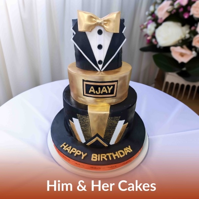 For him & her Cakes