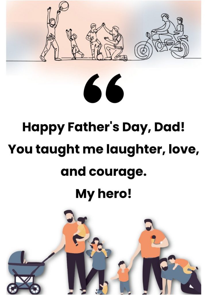 short quotes for father's day