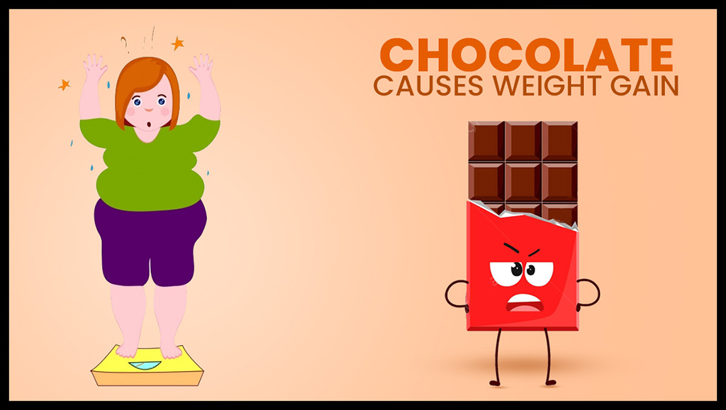 Chocolate Causes Weight Gain